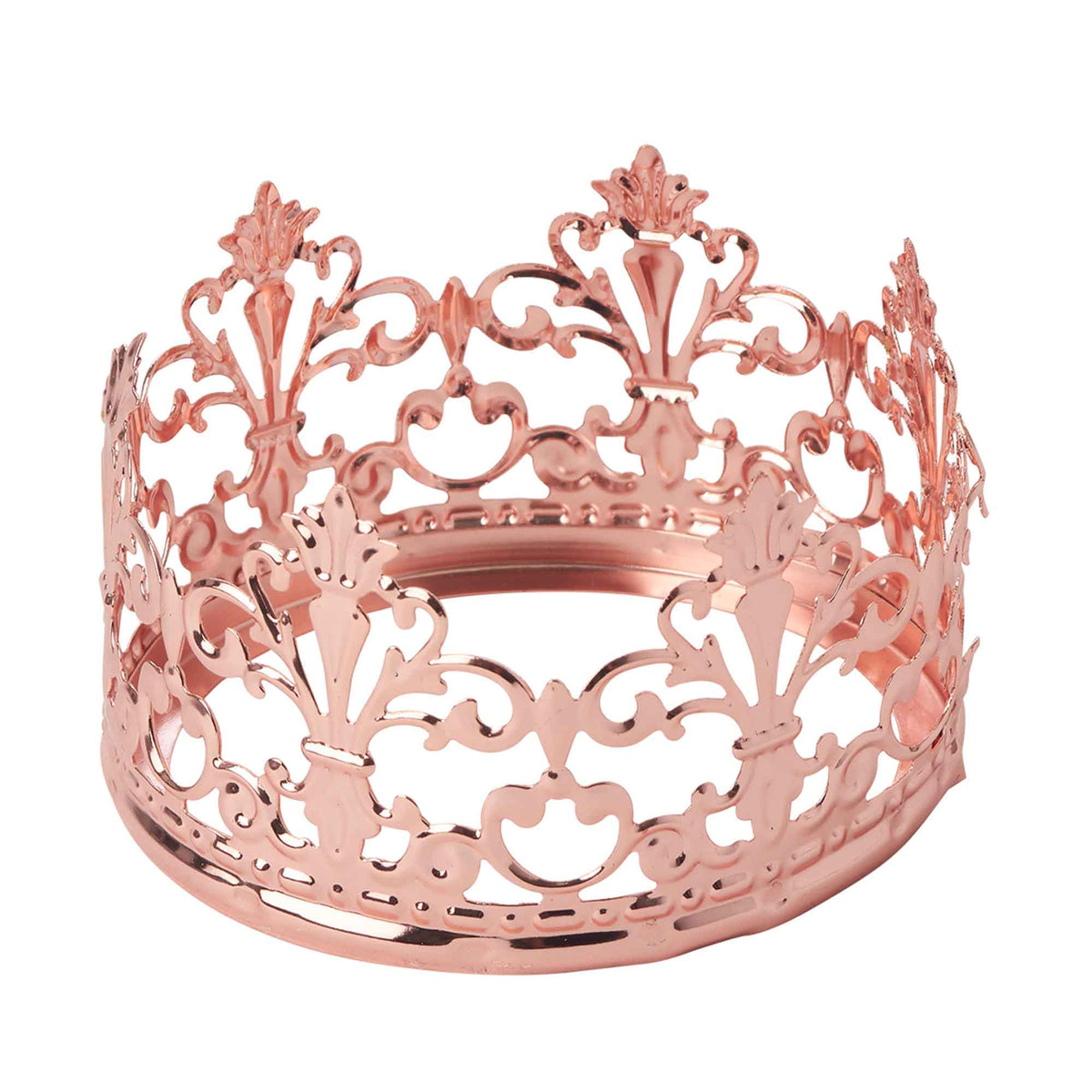 Metal Royal Crown - Rose Gold