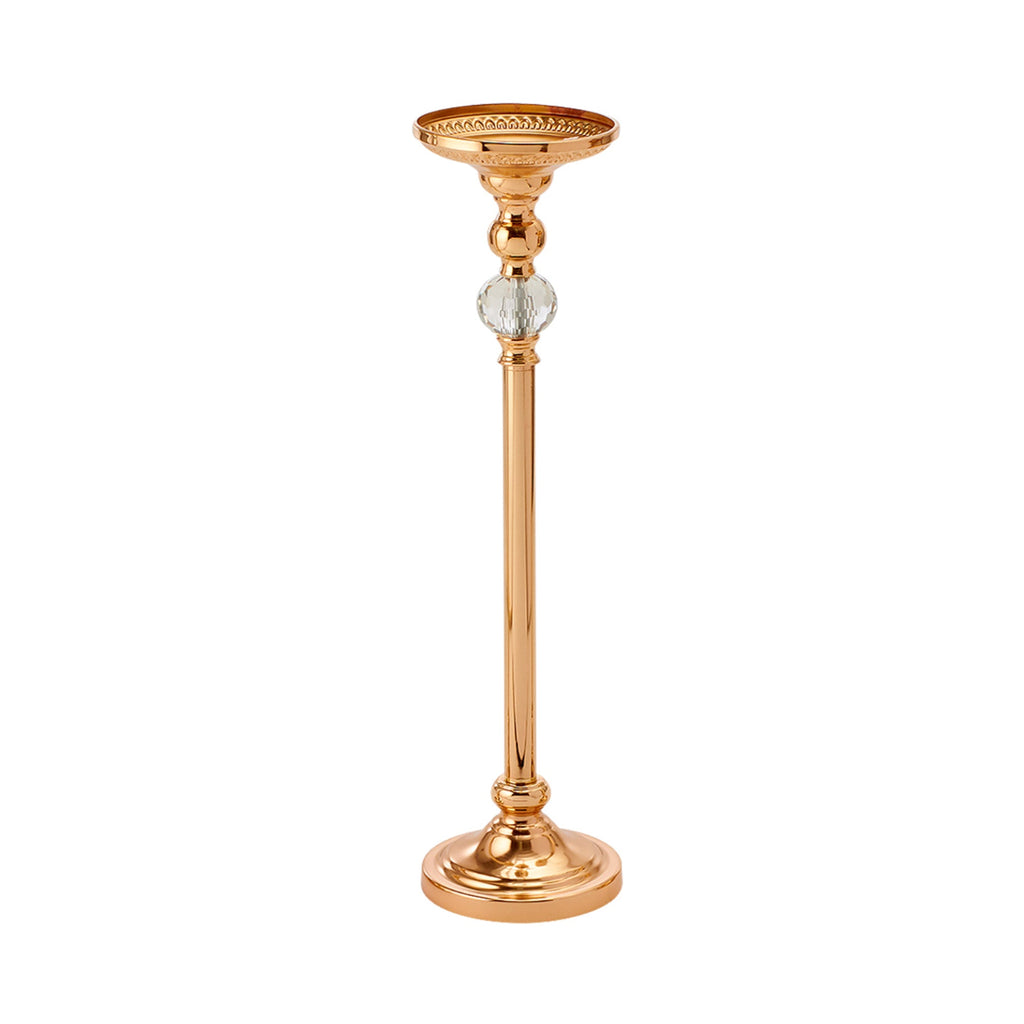 Classic Floral Riser 26.75" - Gold