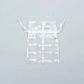 Extra Small Organza Bag - Cross Pattern