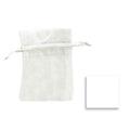Small Organza Bag - White