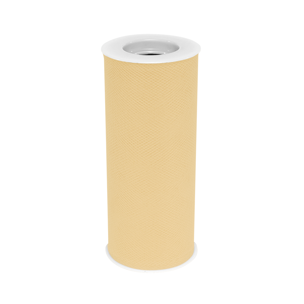 Fabric Tulle 6"W x 25 Yards - Ivory