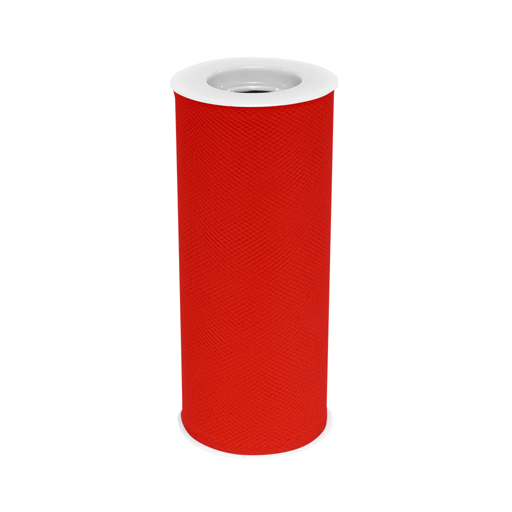 Fabric Tulle 6"W x 25 Yards - Red