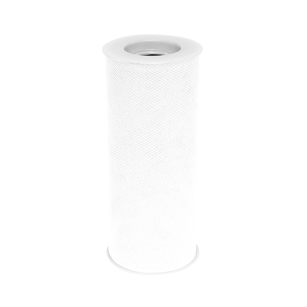 Fabric Tulle 6"W x 25 Yards - White