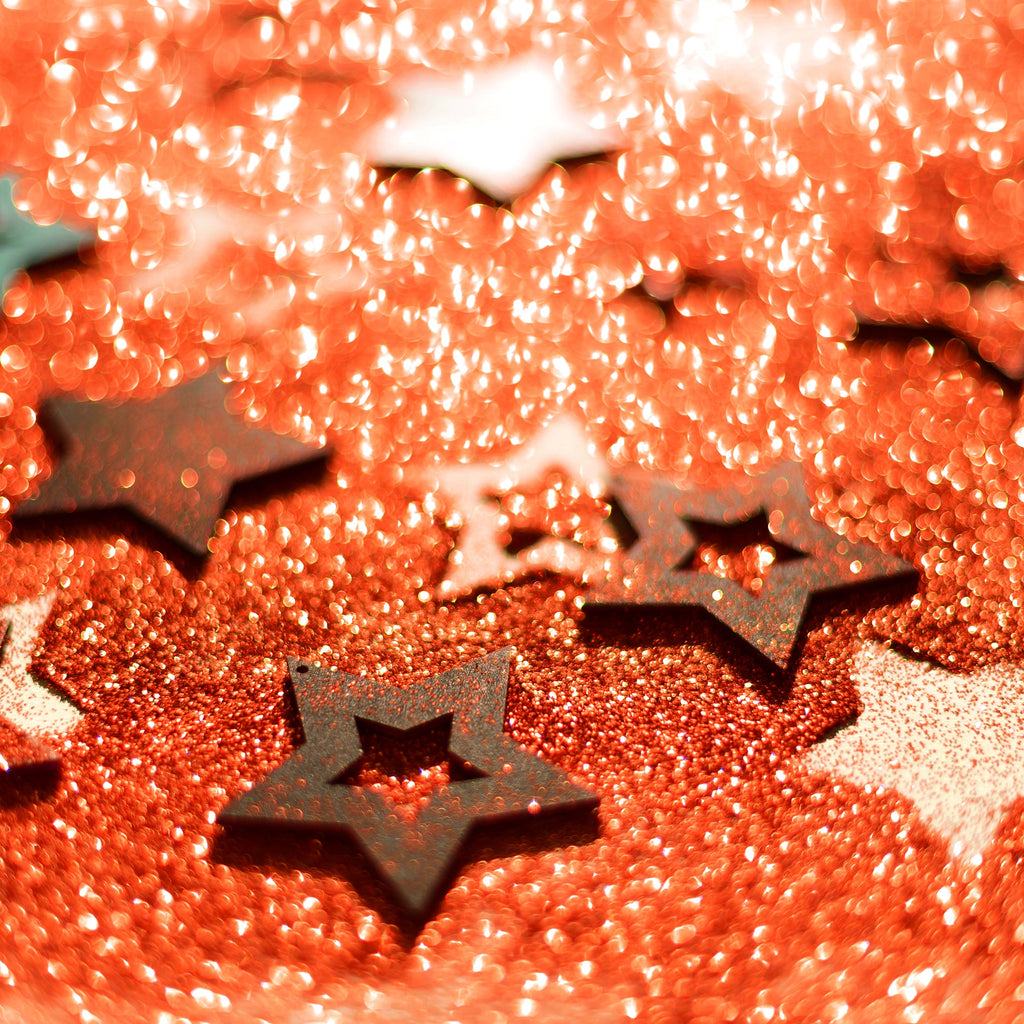 Fine Craft Glitter 1 LB Bottle - Orange