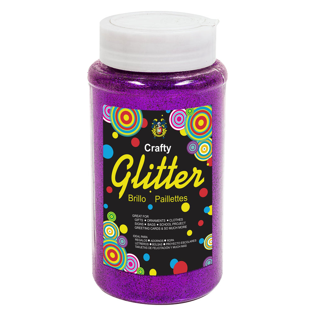 Fine Craft Glitter 1 LB Bottle - Purple