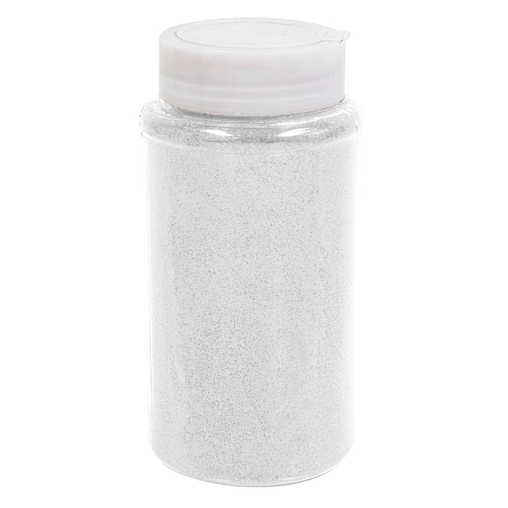 Fine Craft Glitter 1 LB Bottle - White