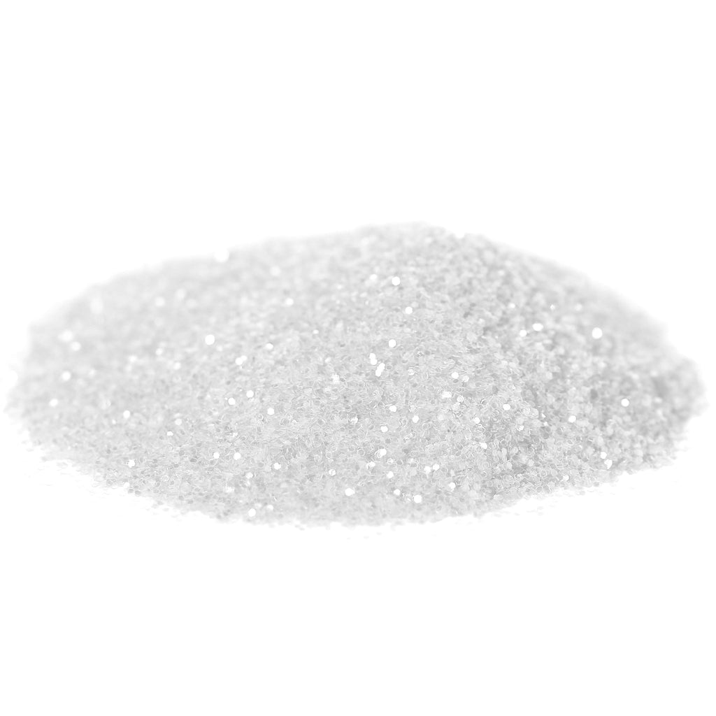 Fine Craft Glitter 1 LB Bottle - White