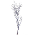Faux Glitter Manzanita Branch - Silver