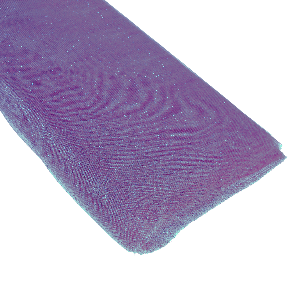 Glitter Tulle Bolt 54" x 10 yards - Lavender
