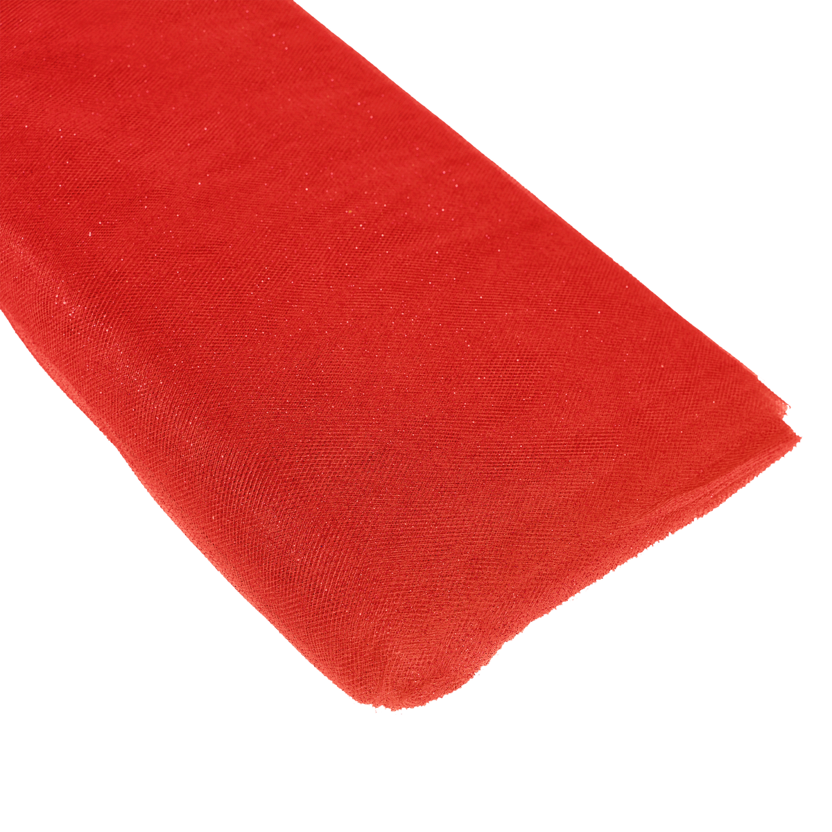 Glitter Tulle Bolt 54" x 10 yards - Red