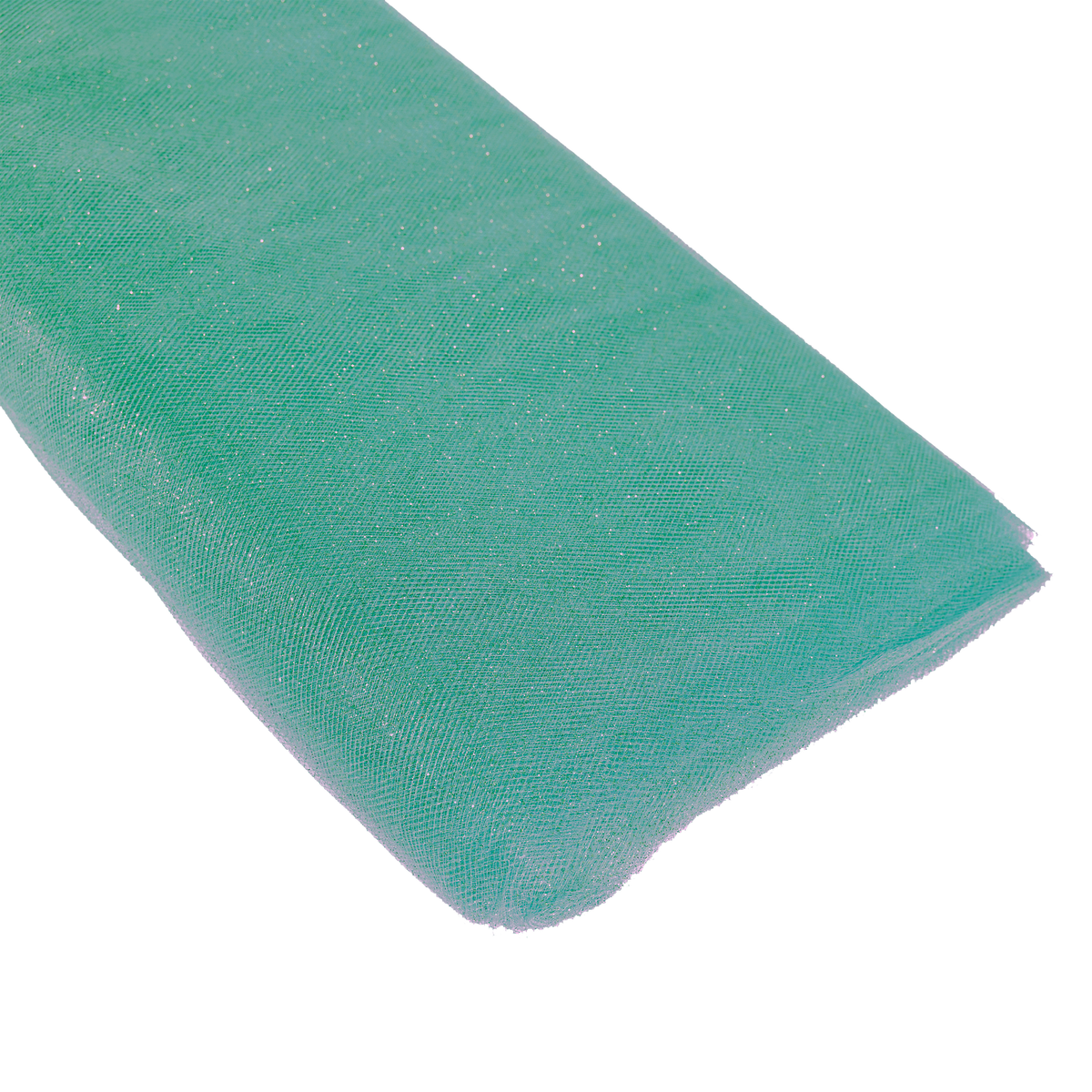 Glitter Tulle Bolt 54" x 10 yards - Turquoise