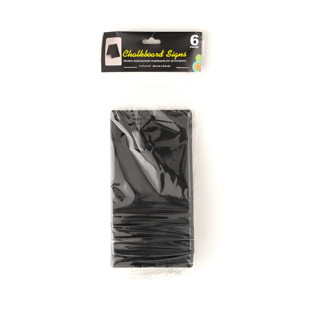 Metal Chalkboard Table Stands 3.75" Pack of 6
