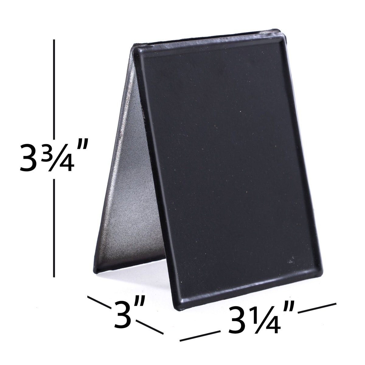 Metal Chalkboard Table Stands 3.75" Pack of 6