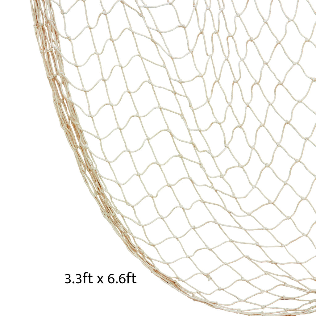 Nautical Fishing Net Decoration - Natural