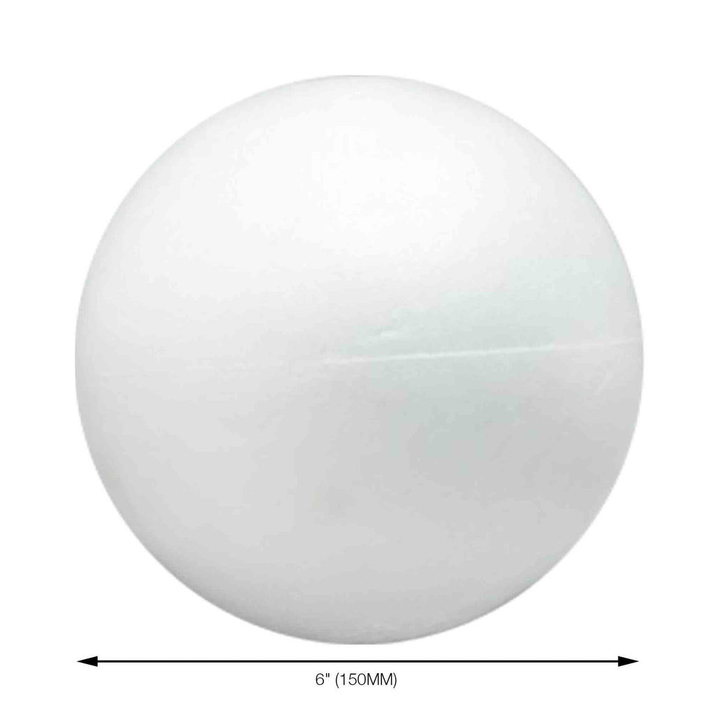 Styrofoam Balls 6 Inch