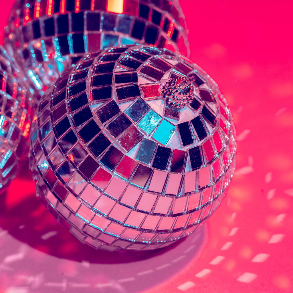 Mirror Disco Balls 4" - Silver