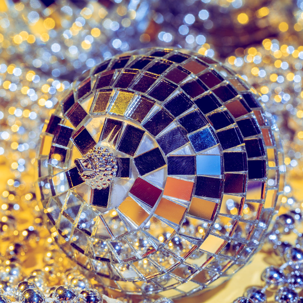 Mirror Disco Balls 4" - Silver