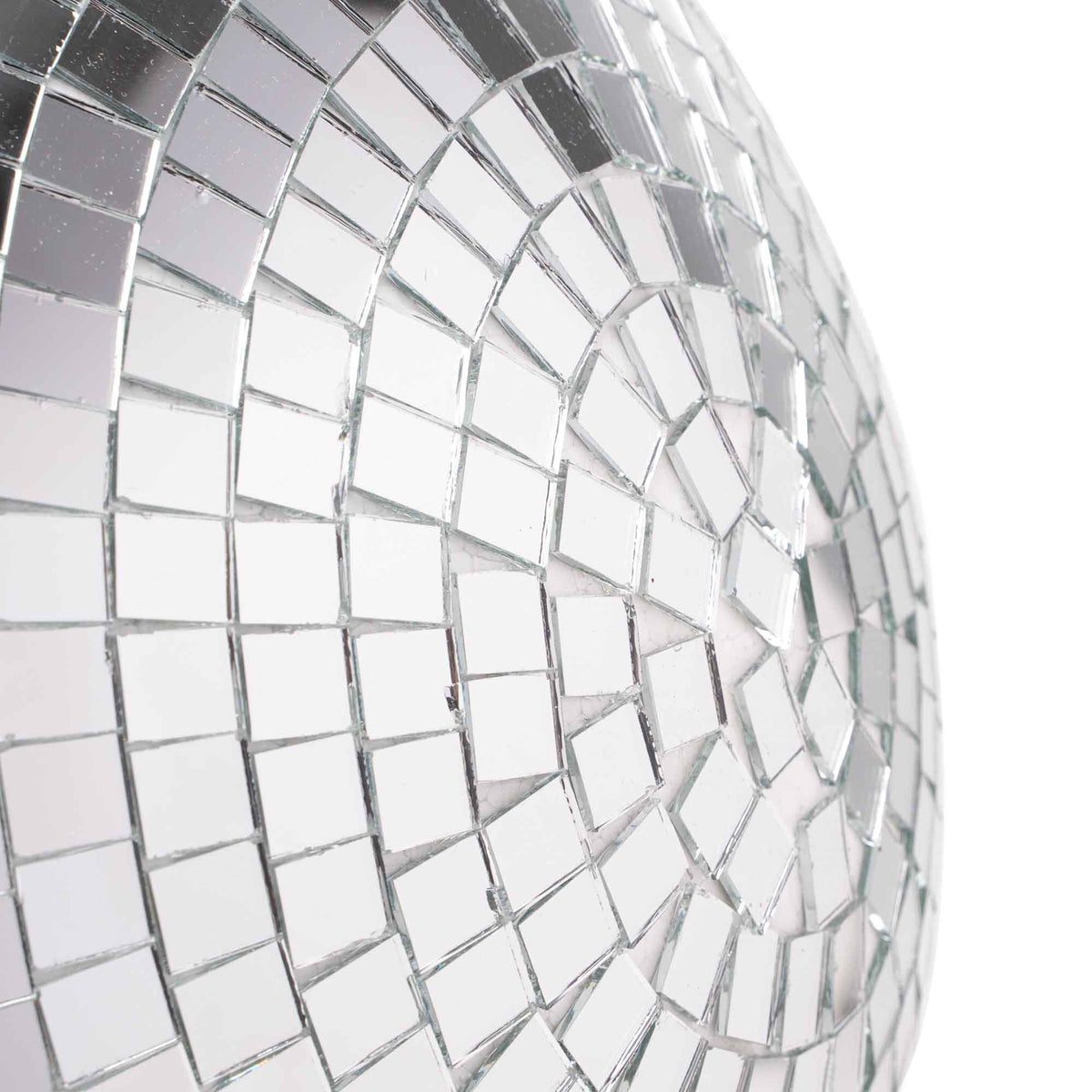 Mirror Disco Balls 12" - Silver