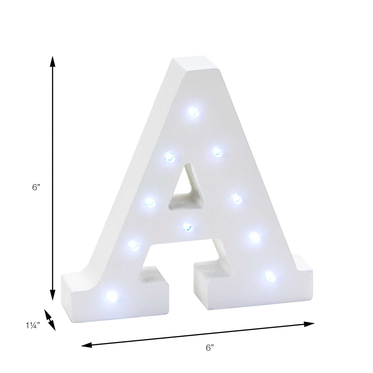 Vintage LED Marquee Letter A