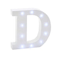 Vintage LED Marquee Letter D