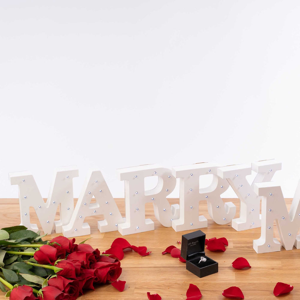 Vintage LED Marquee Letter D