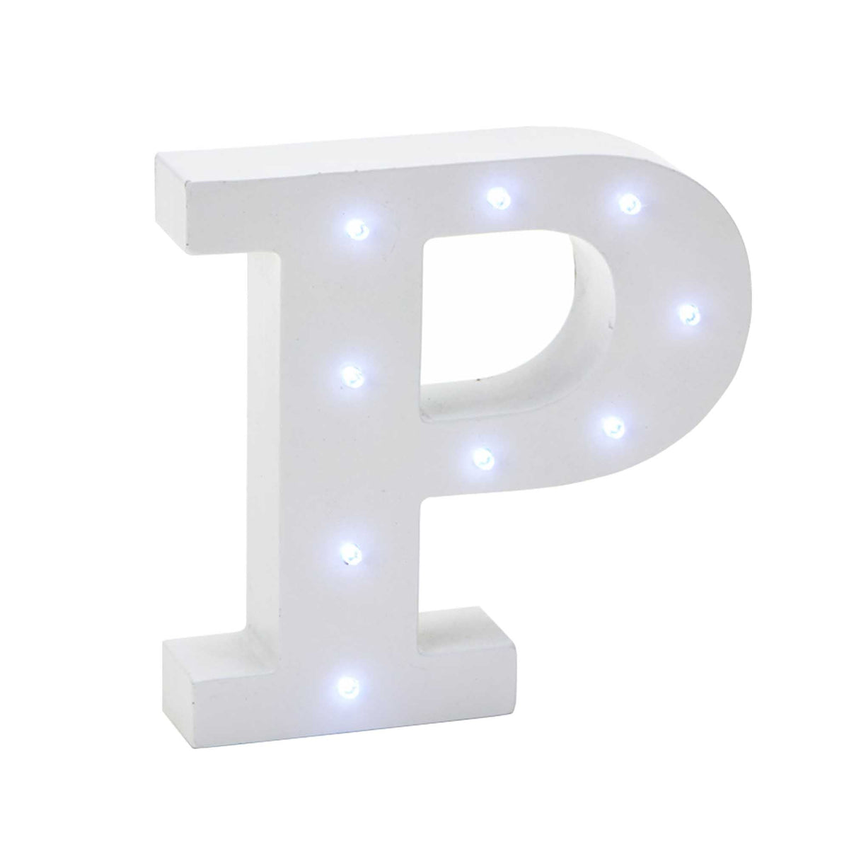 Vintage LED Marquee Letter P