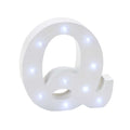 Vintage LED Marquee Letter Q