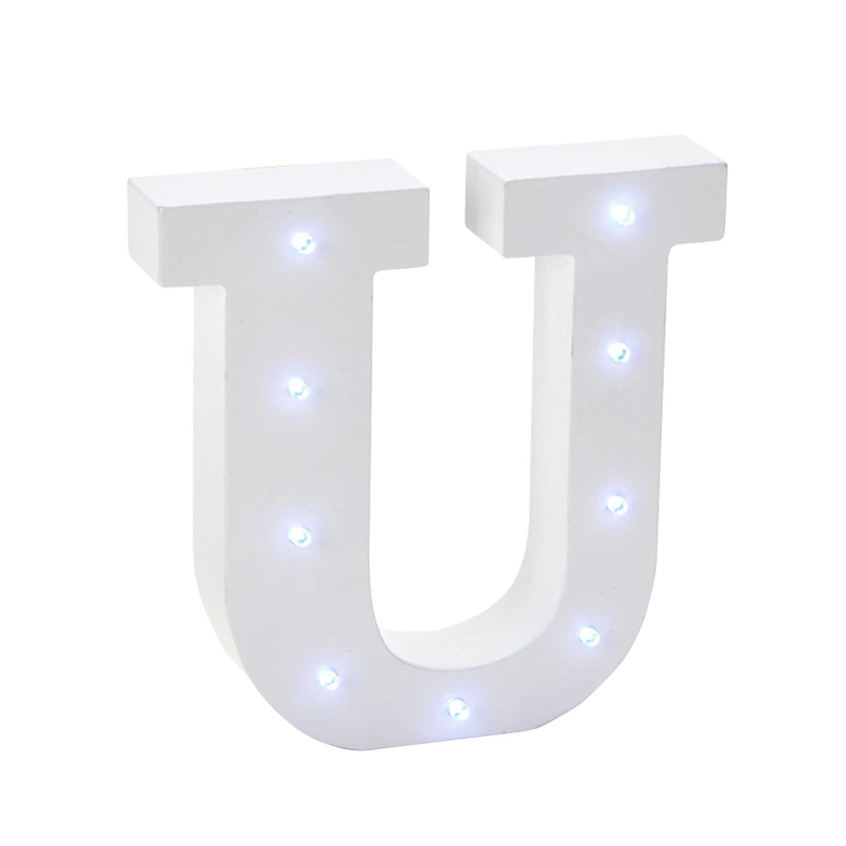 Vintage LED Marquee Letter U