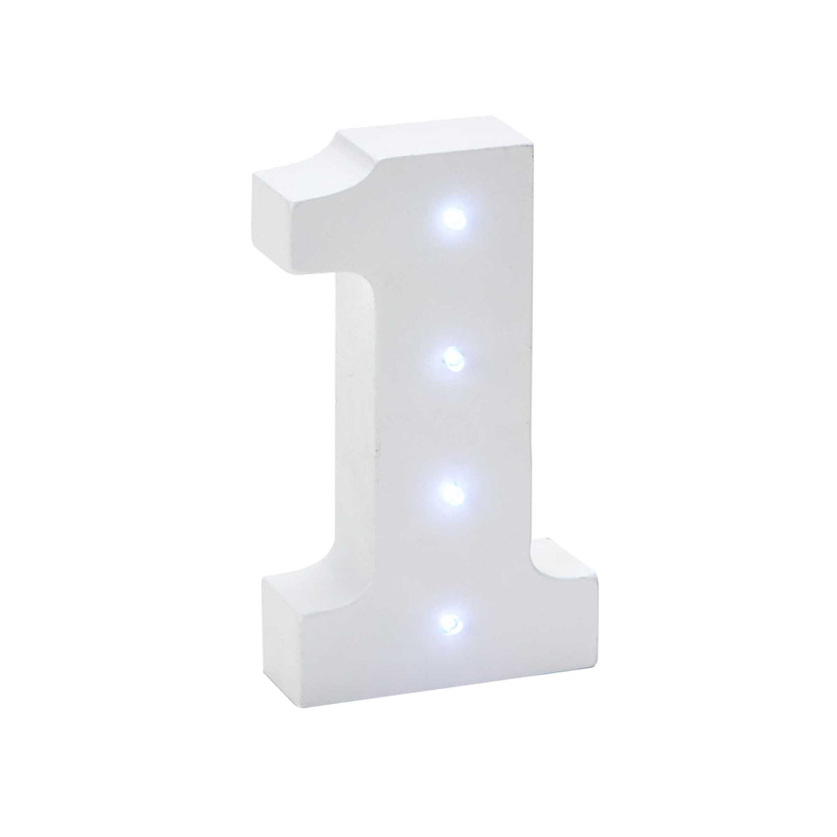 Vintage LED Marquee Number 1