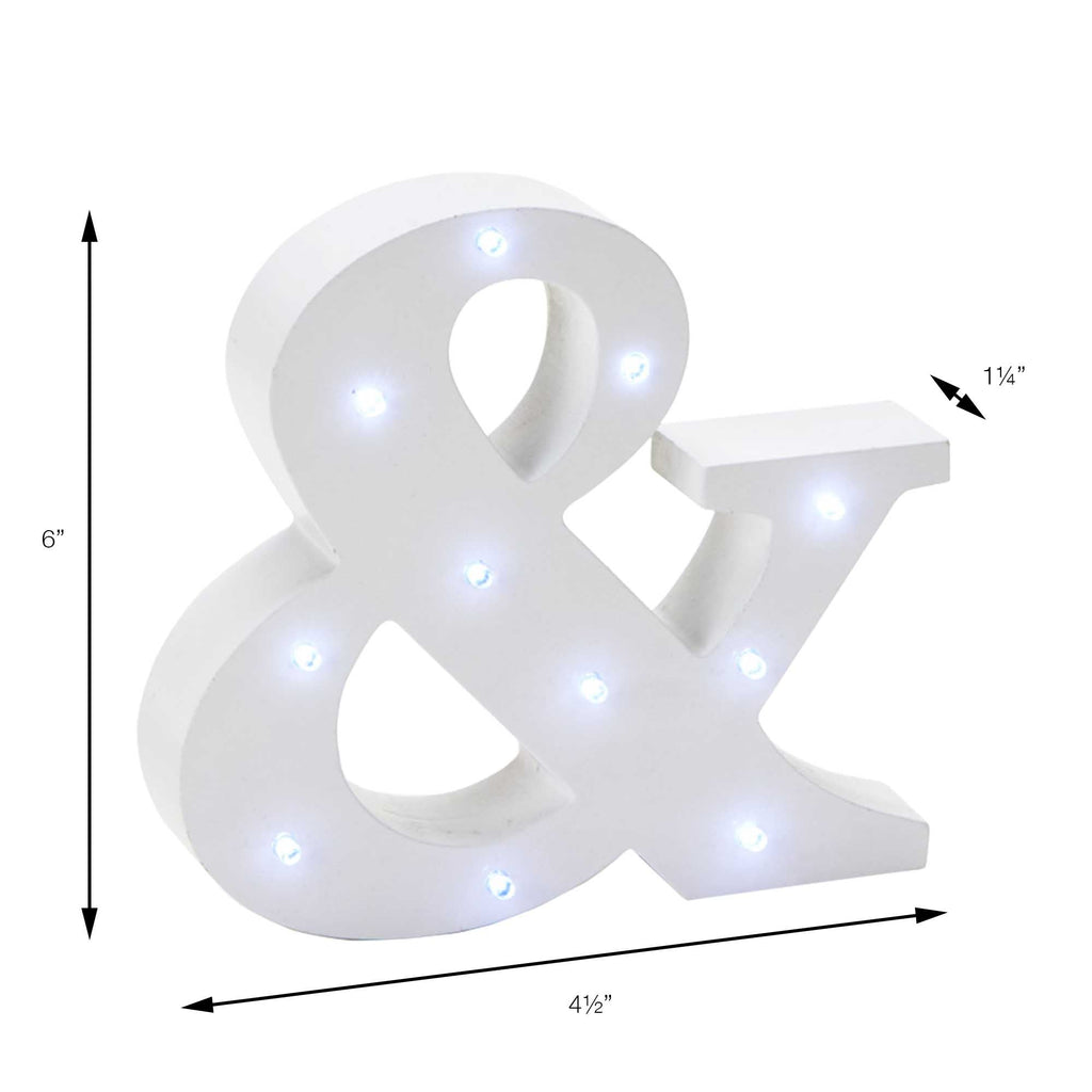 Vintage LED Marquee Number &