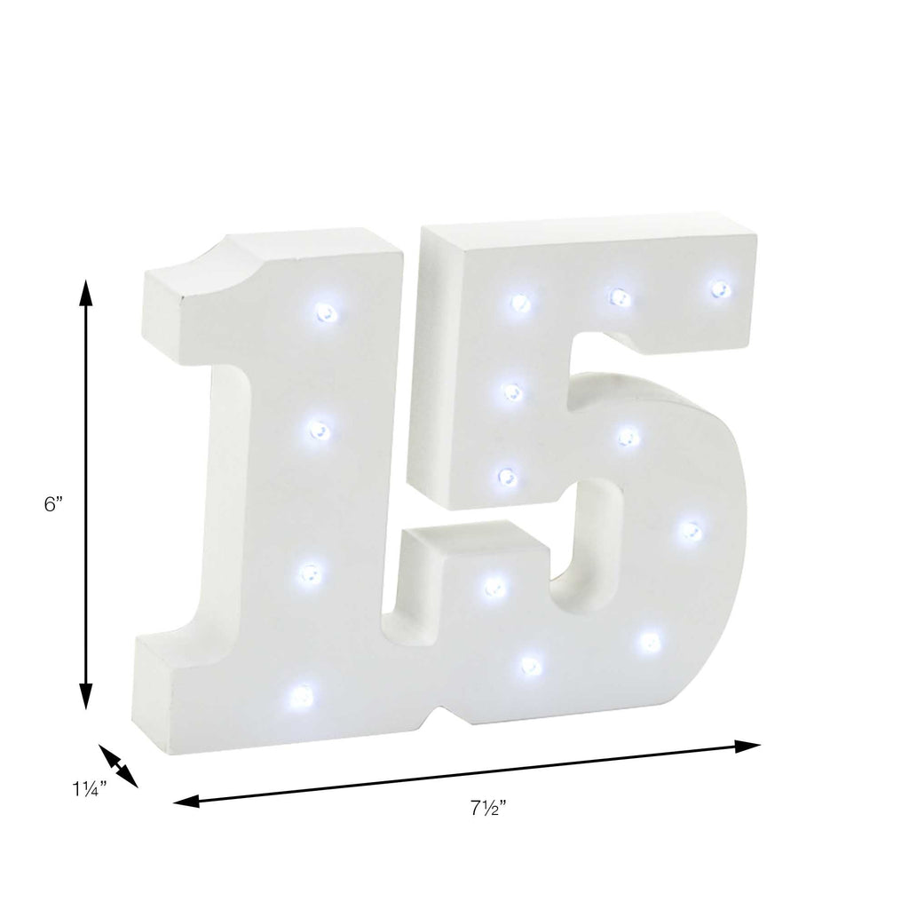 Vintage Marquee 15 Sign