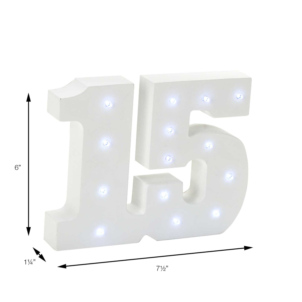 Vintage Marquee 15 Sign