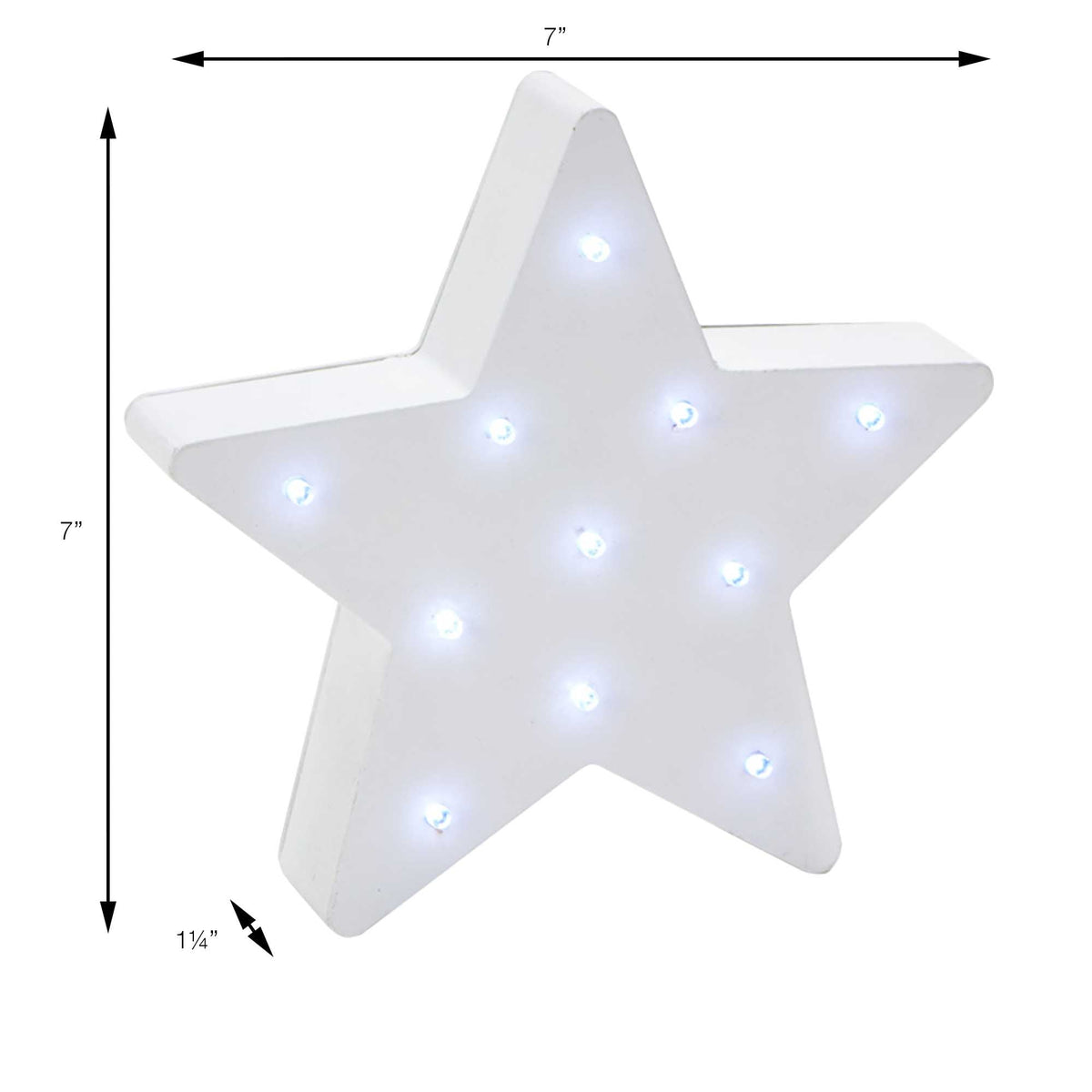 Vintage Marquee Star Sign