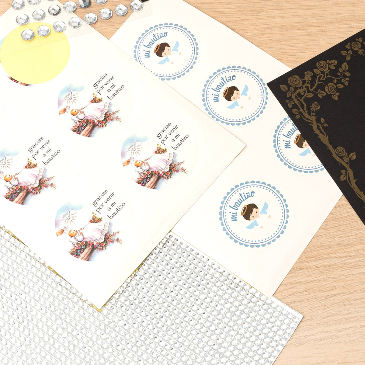 Baptism Stickers - 24 Labels