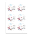 Baptism Stickers - 24 Labels
