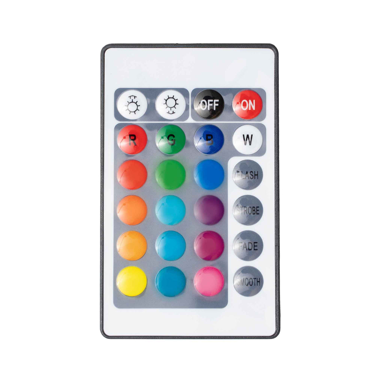 Multicolor 8 Inch LED Disc Light Base with Remote