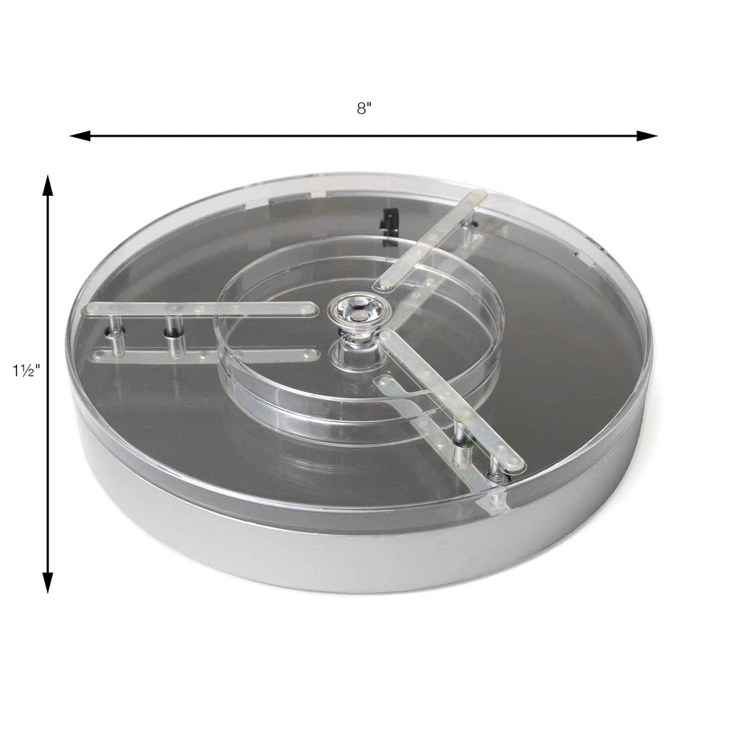 Multicolor 8 Inch LED Spotlight Base with Remote
