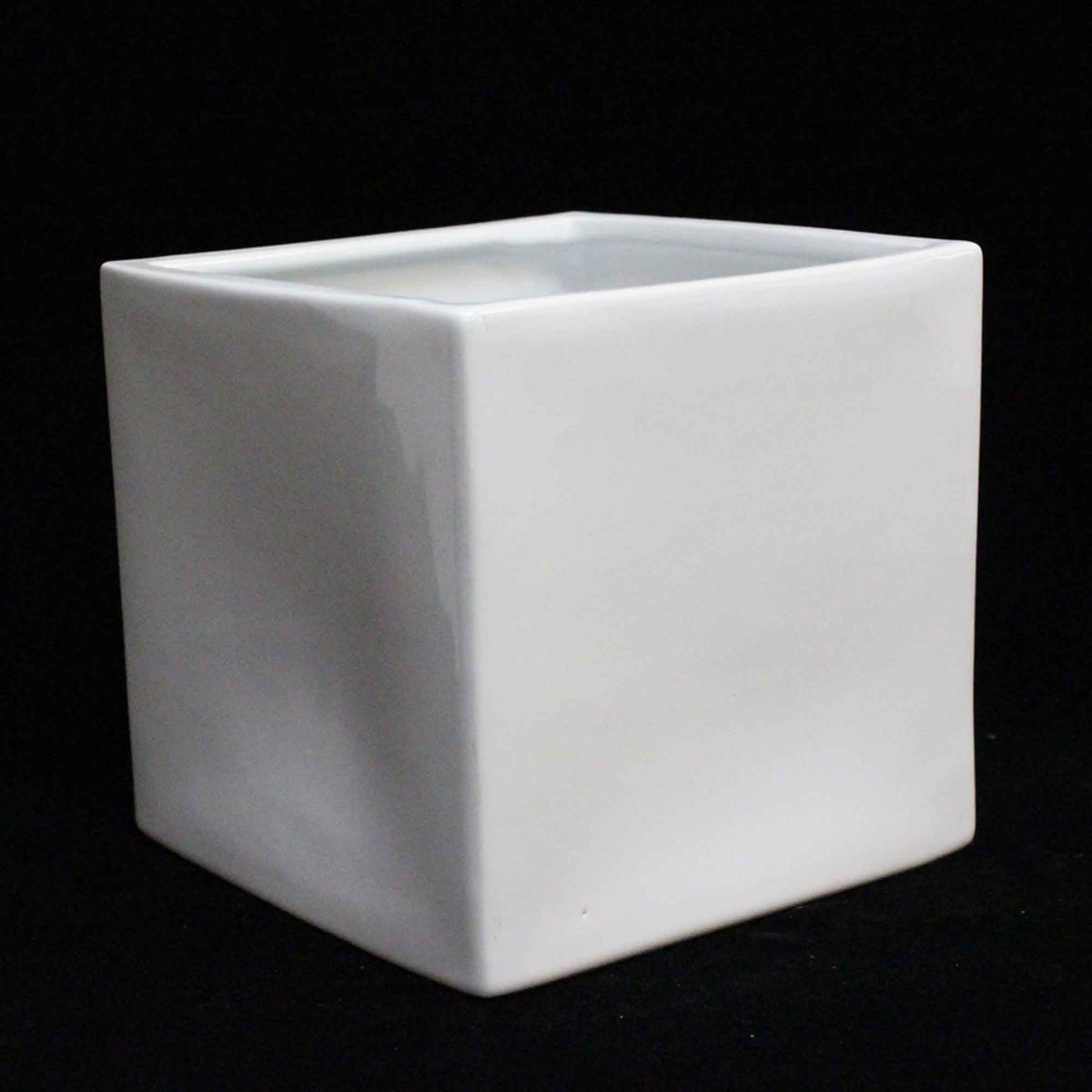 Ceramic Cube - 6.75 Inch