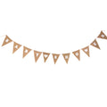 Burlap Baby Shower Banner