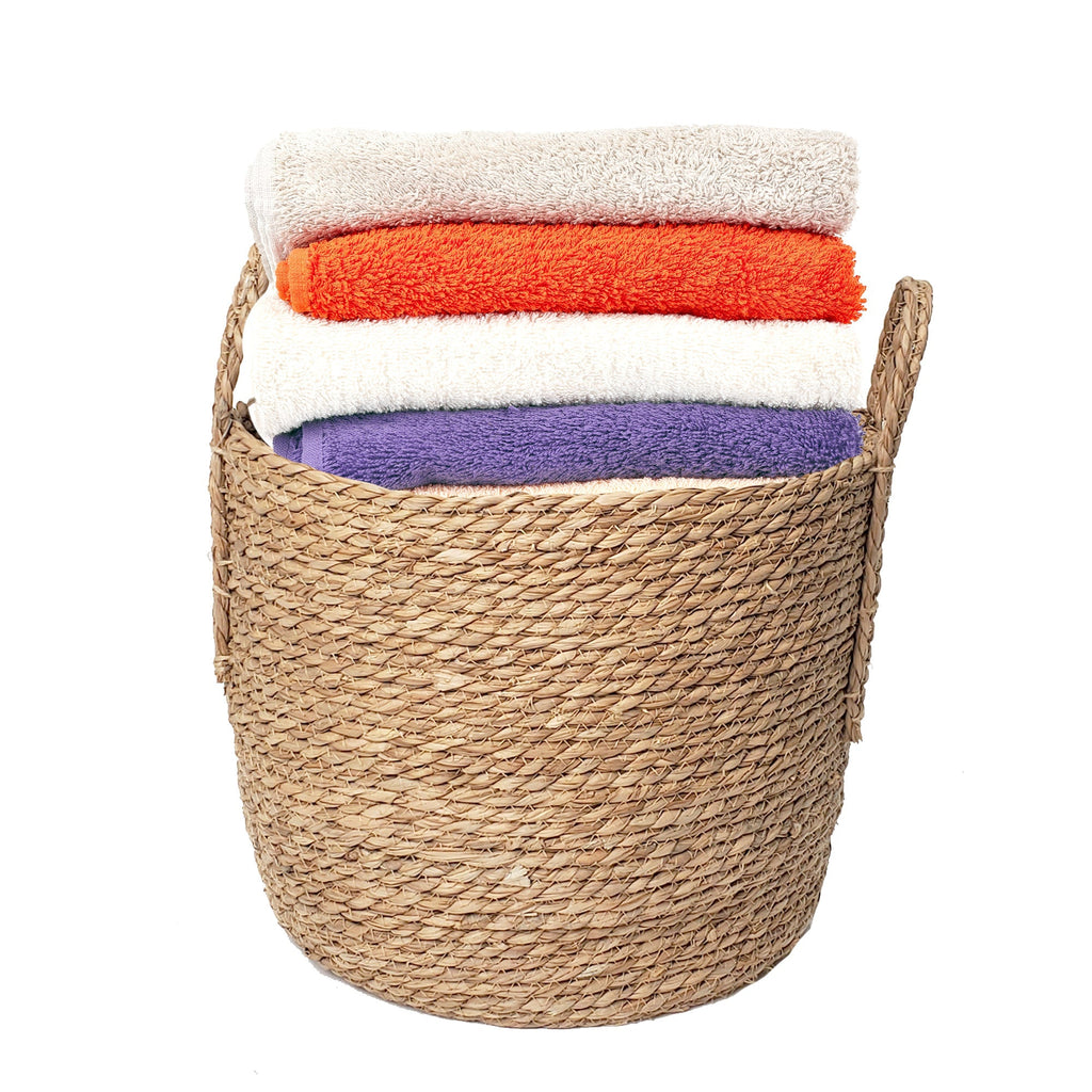 Rattan Basket - 22" Diameter x 16"H