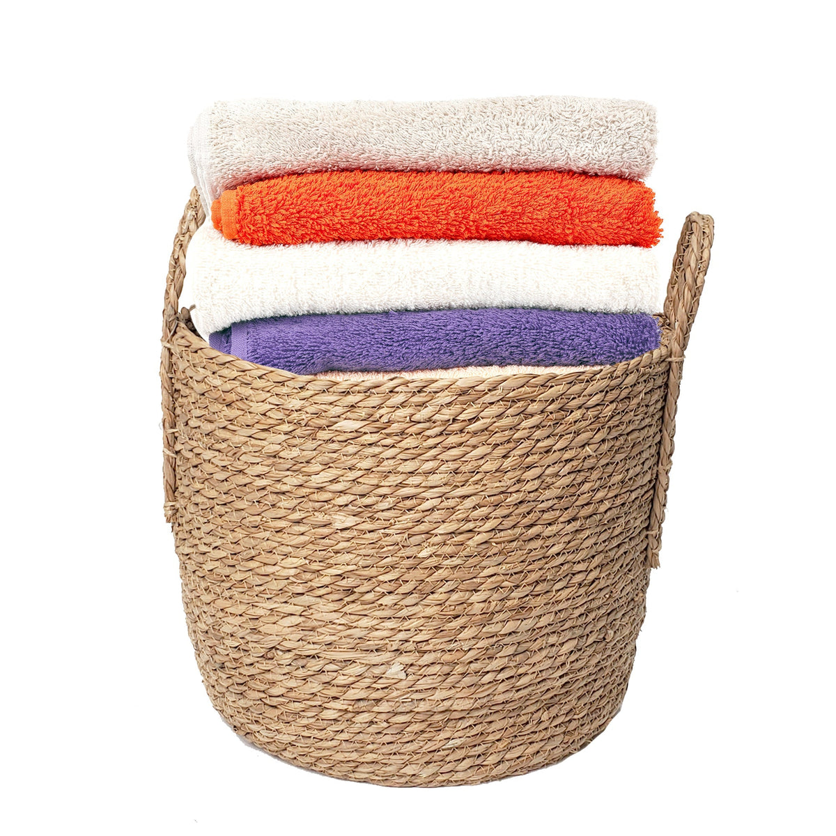 Rattan Basket - 22" Diameter x 16"H
