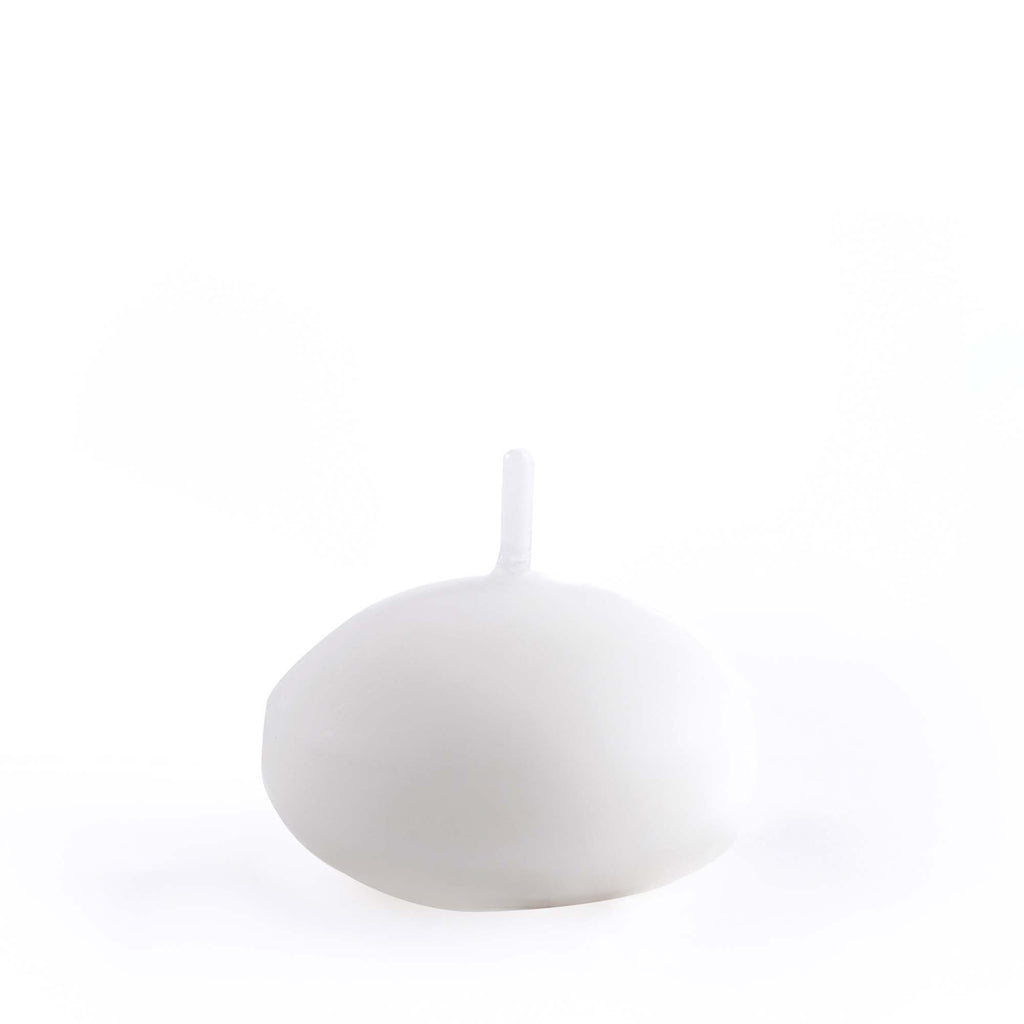 1.5 Inch Floating Candles - White
