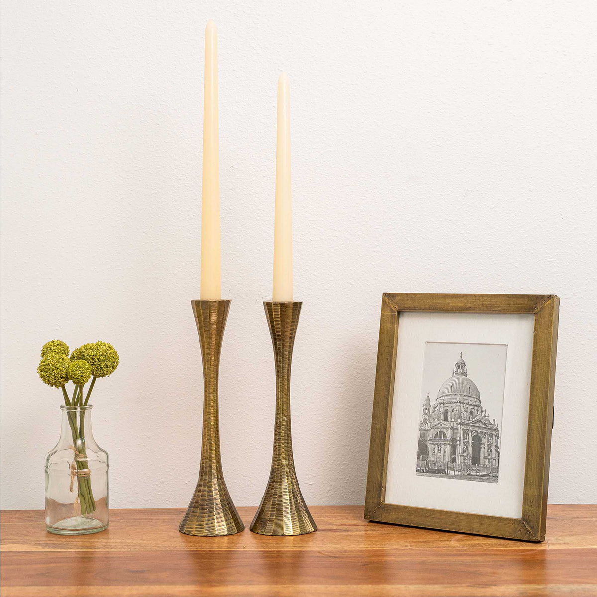 10 Inch Taper Candle - Ivory