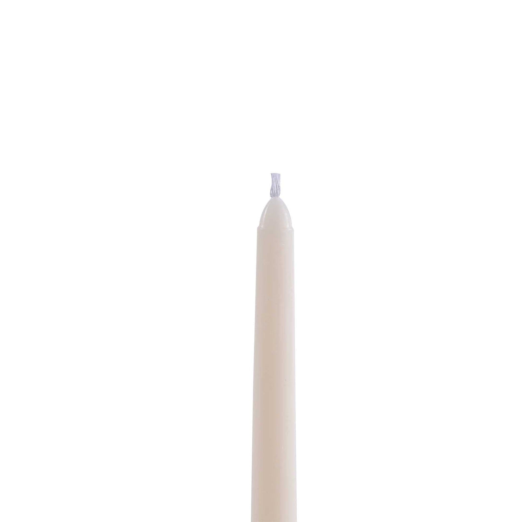 12 Inch Taper Candle - White
