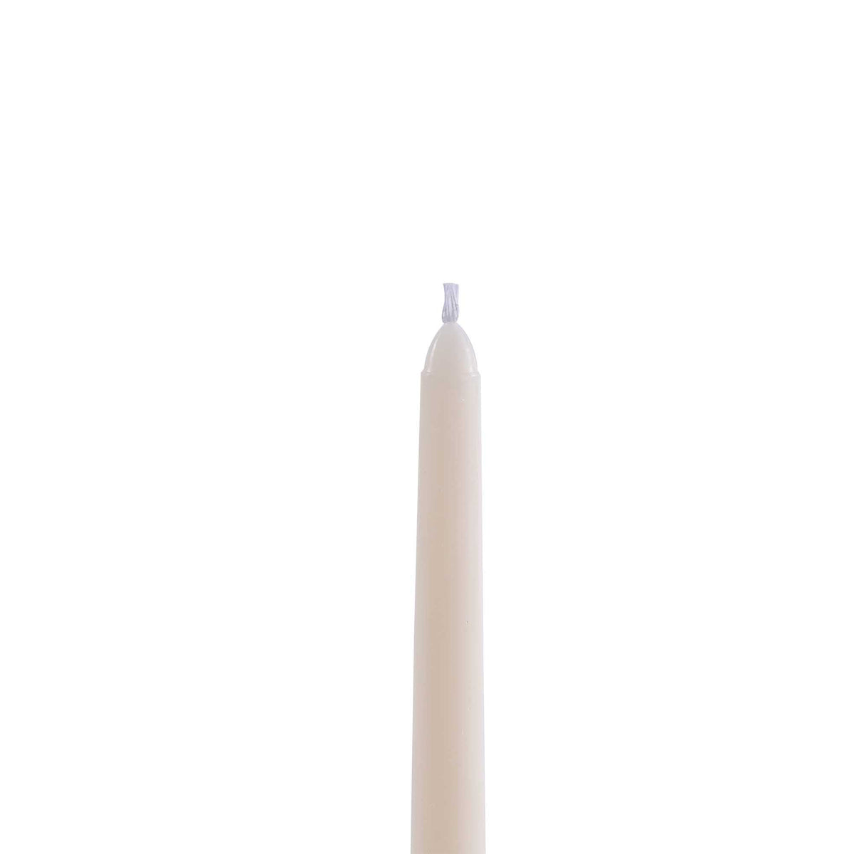 12 Inch Taper Candle - White