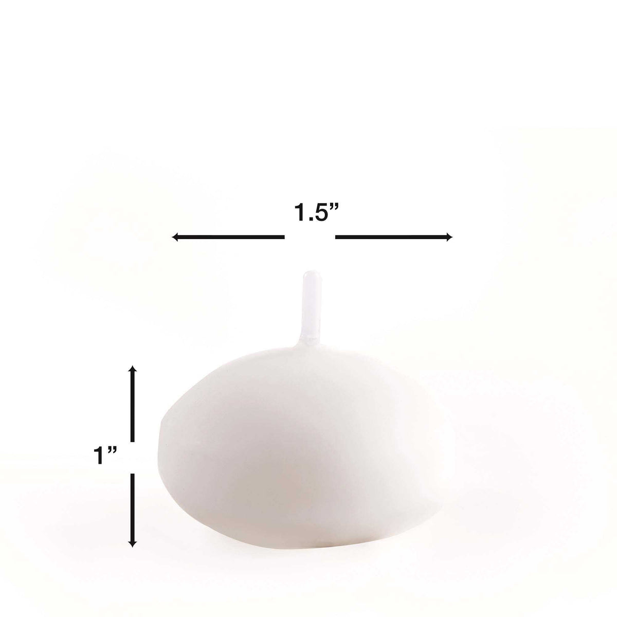 1.5 Inch Floating Candle Blush 144pc/pack