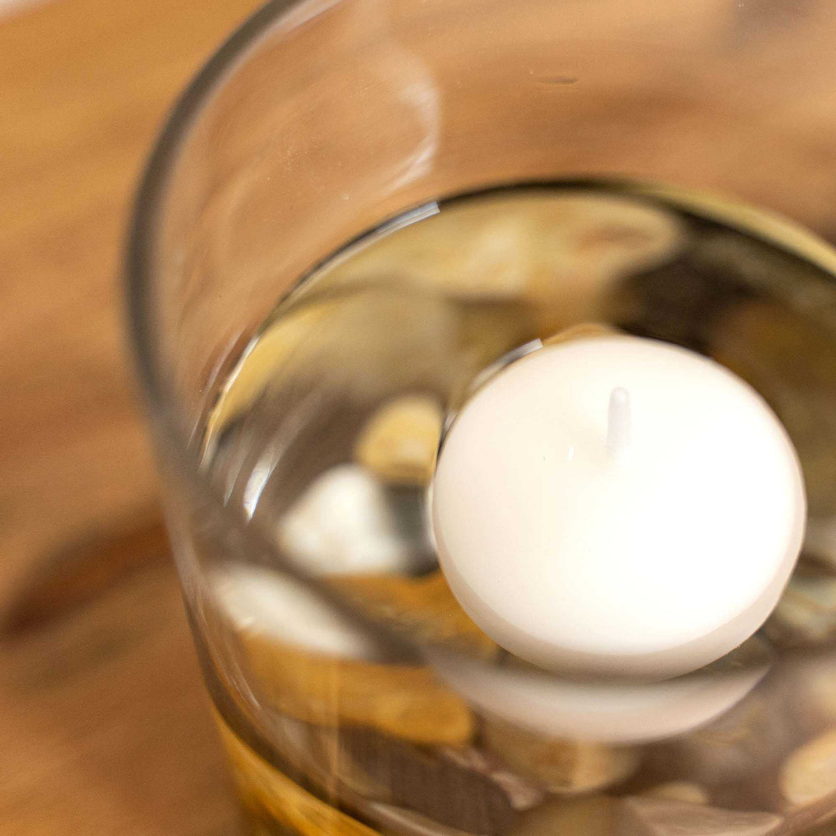 1.5 Inch Floating Candle White 144pc/pack