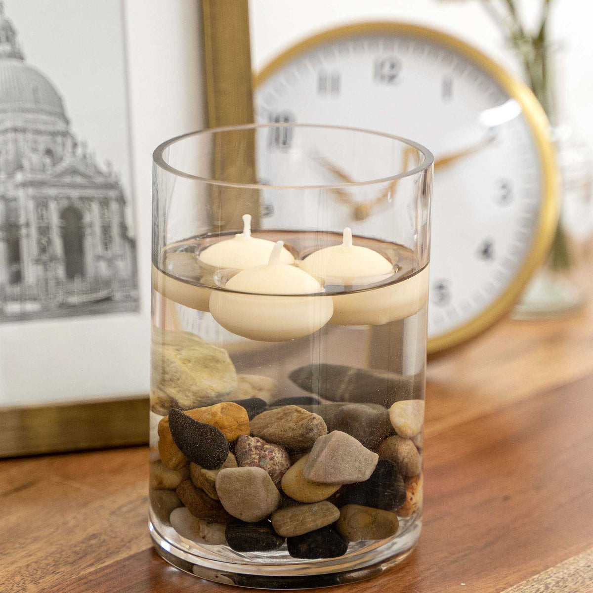 1.5 Inch Floating Candle White 144pc/pack