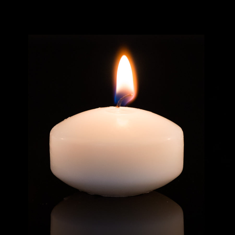 2 Inch Floating Candle 72pc/pack - Ivory
