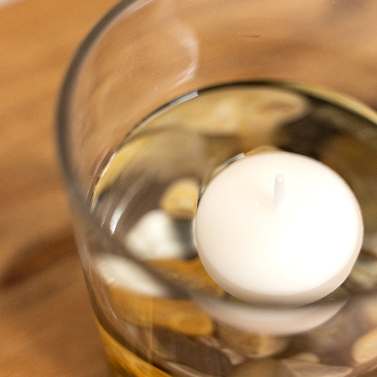 2 Inch Floating Candle 72pc/pack - Ivory